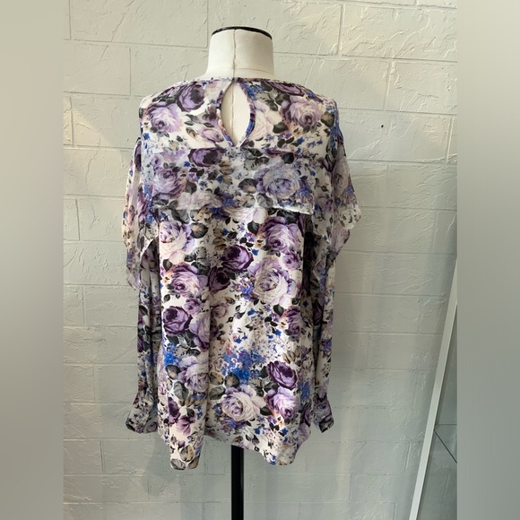 PARKER floral silk blouse - Picture 9 of 14